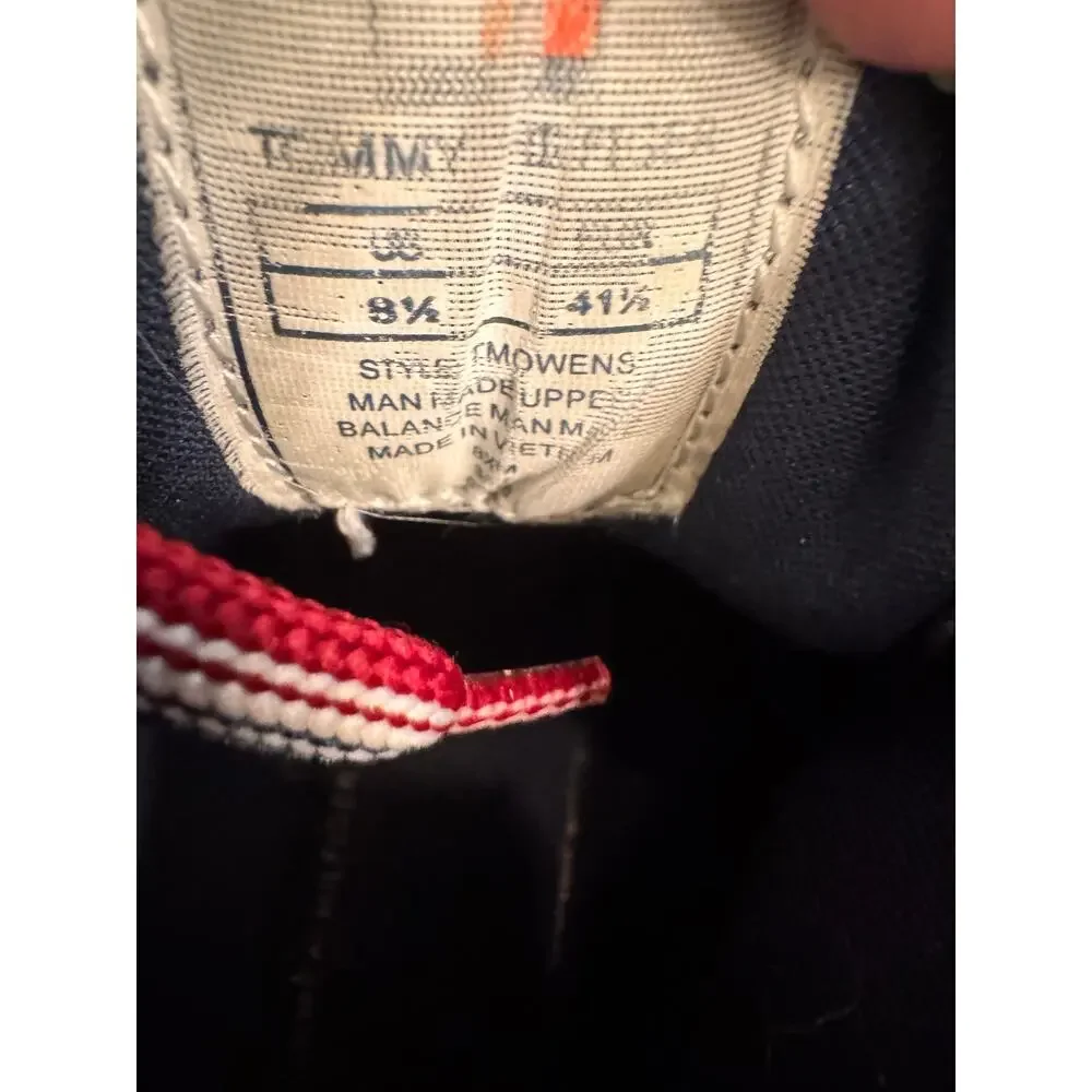 Tommy Hilfiger Men's Owens Hiker Sneakers Navy/Red/White Size 8.5